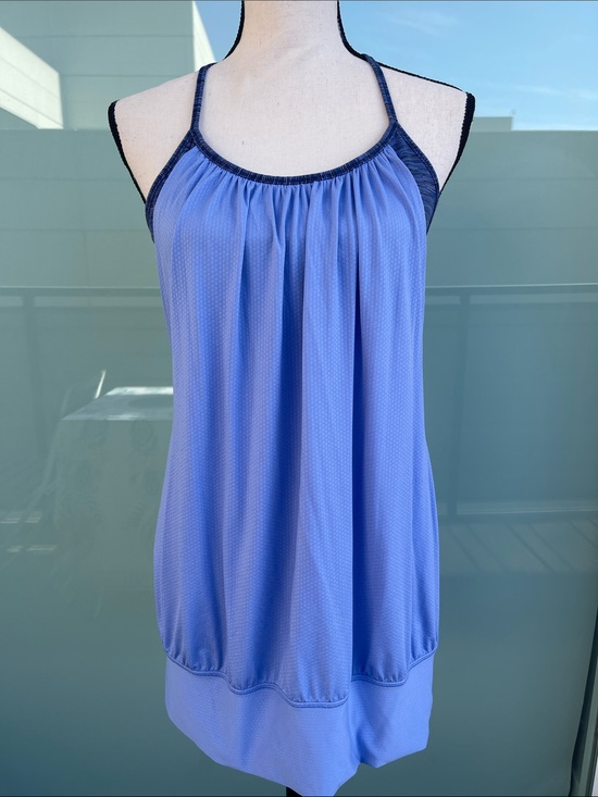 lululemon athletica Tops - The Lululemon No Limits Tank in Lullaby and We Are From Space Cadet Blue 10